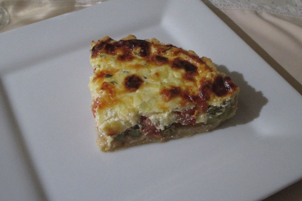 Spargelquiche