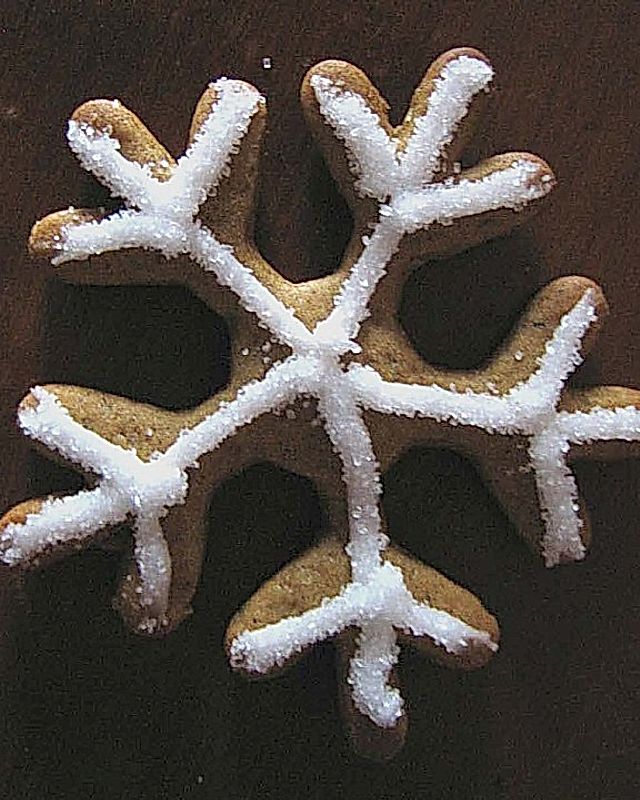 Lebkuchen - Schneeflocken