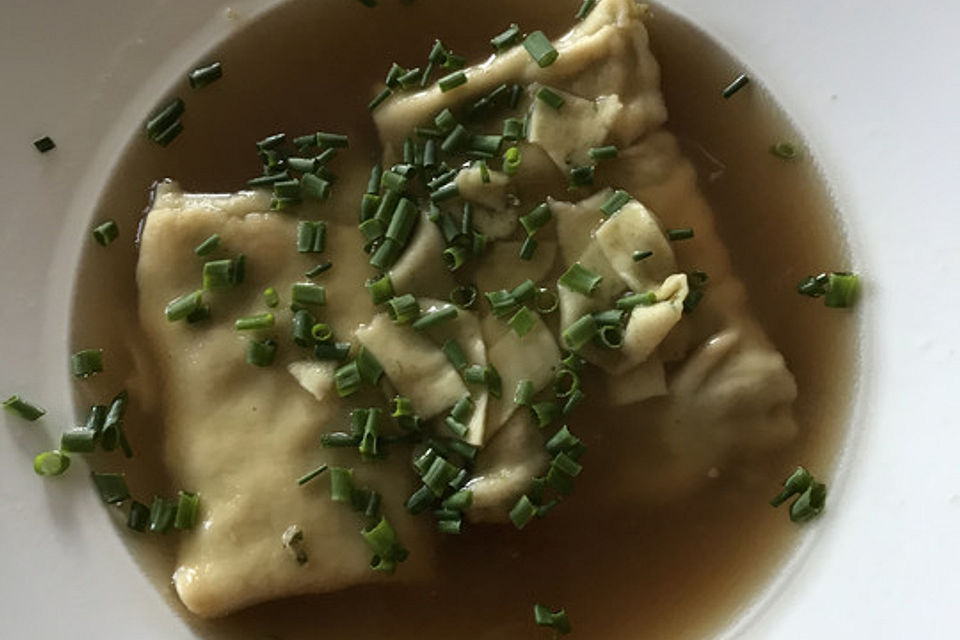 Hausgemachte Maultaschen