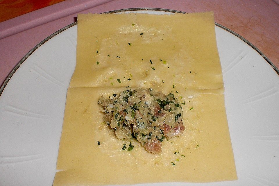 Hausgemachte Maultaschen