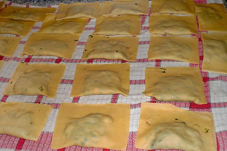 Hausgemachte Maultaschen