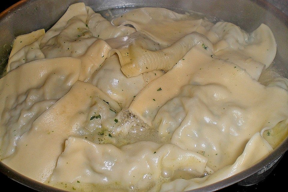 Hausgemachte Maultaschen