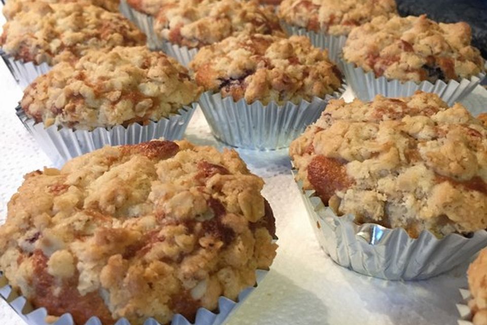 Manhattan Blueberry Muffins