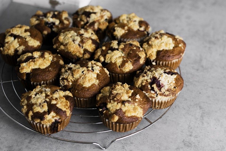 Manhattan Blueberry Muffins