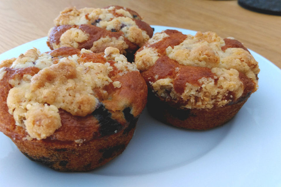 Manhattan Blueberry Muffins