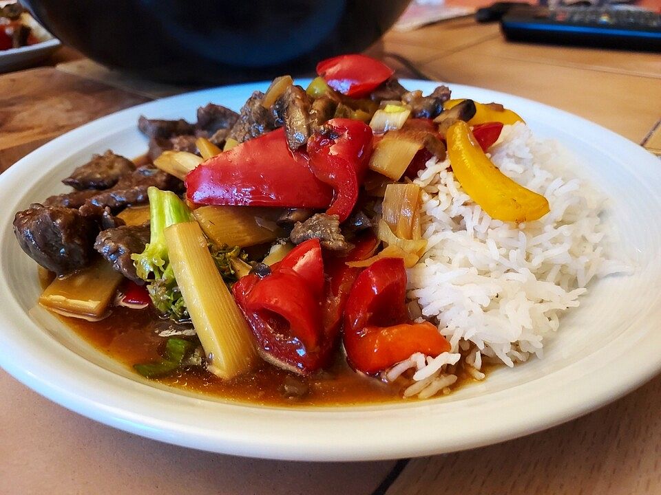 Chop Suey mit dunkler Soße von Bischbosch Chefkoch