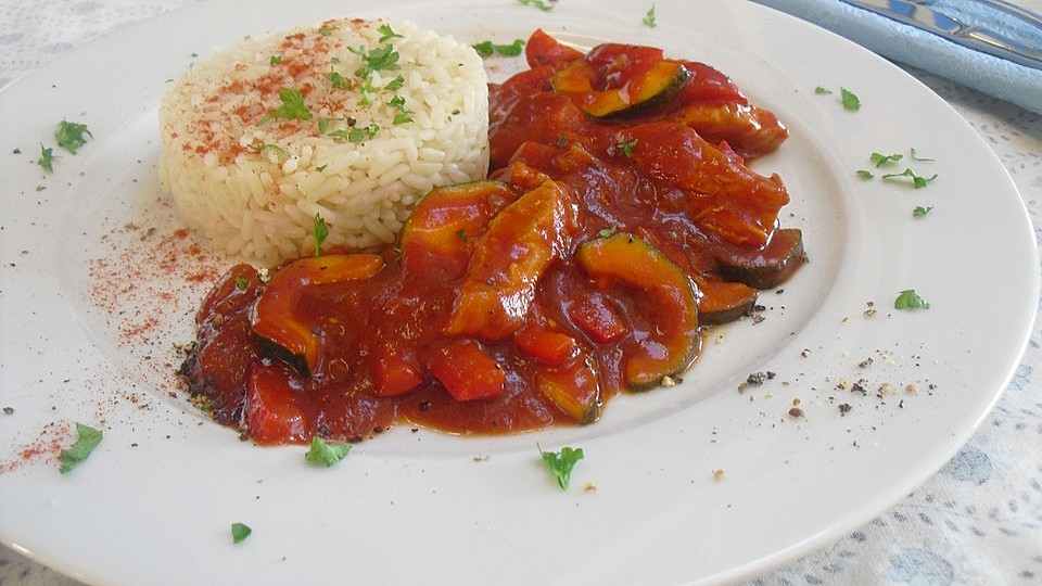 Zucchini-Reis-Pfanne-image