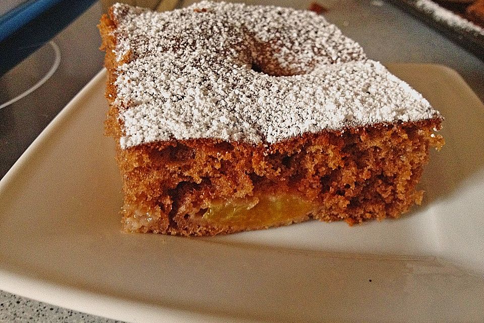 Aprikosen - Schoko - Kuchen