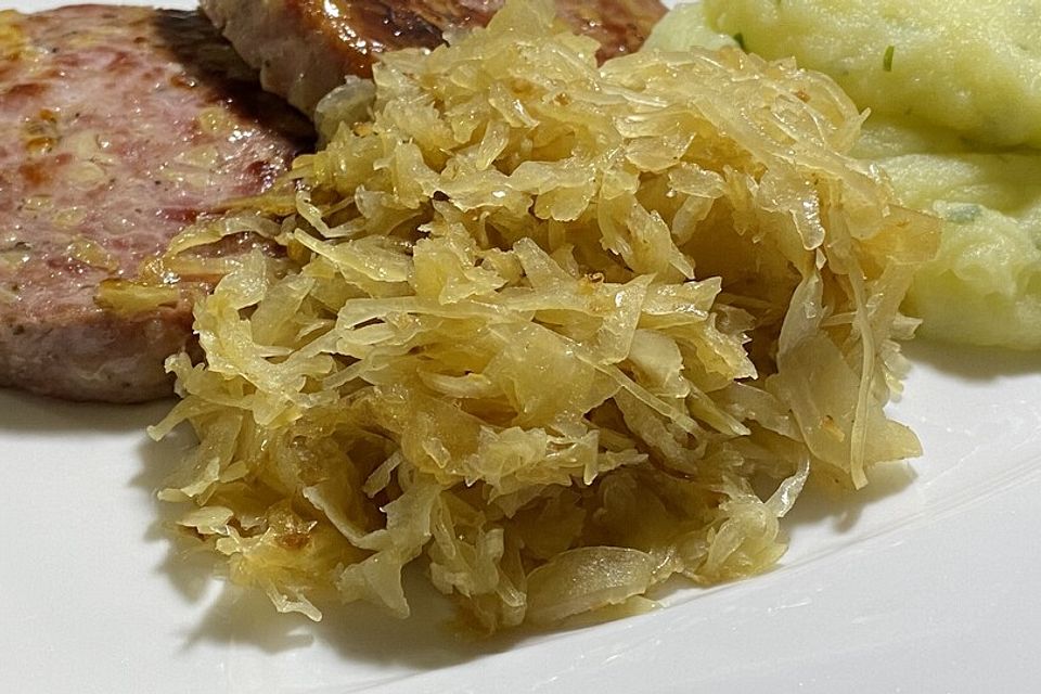 Sauerkraut nach Omas Art