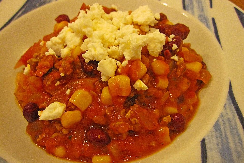 Edles Chili con Carne - fettarm