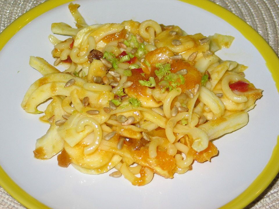 Nudel - Fenchel - Salat mit Banane| Chefkoch