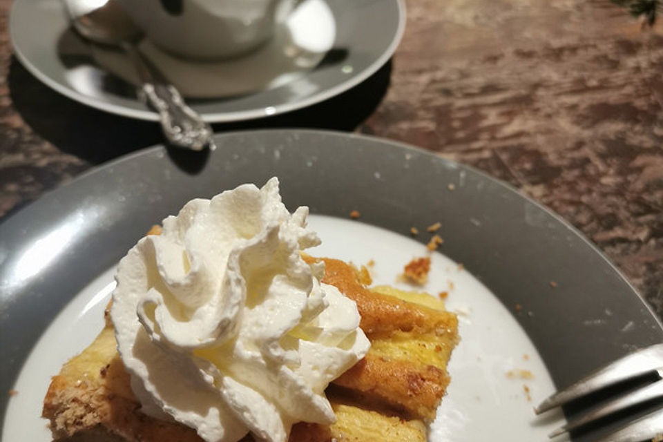 Urmelis weihnachtlicher Apfel - Blechkuchen