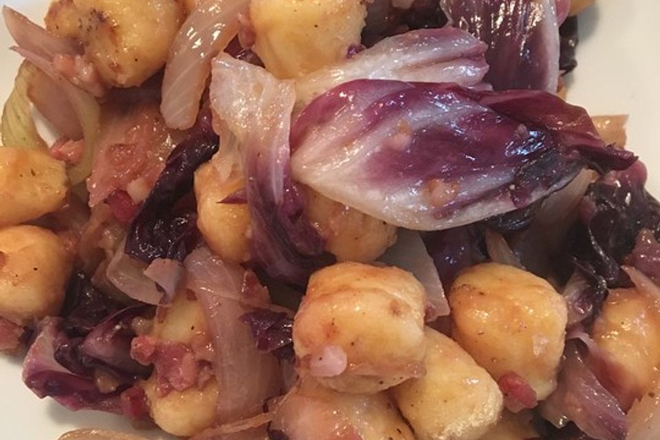 Gebratener Radicchio Gebratener Radicchio