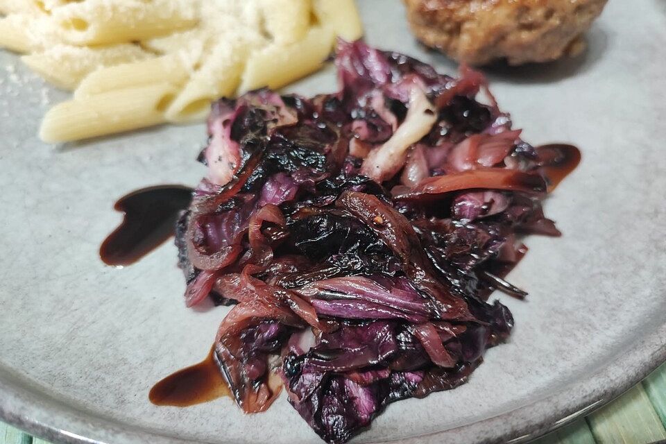 Gebratener Radicchio Gebratener Radicchio