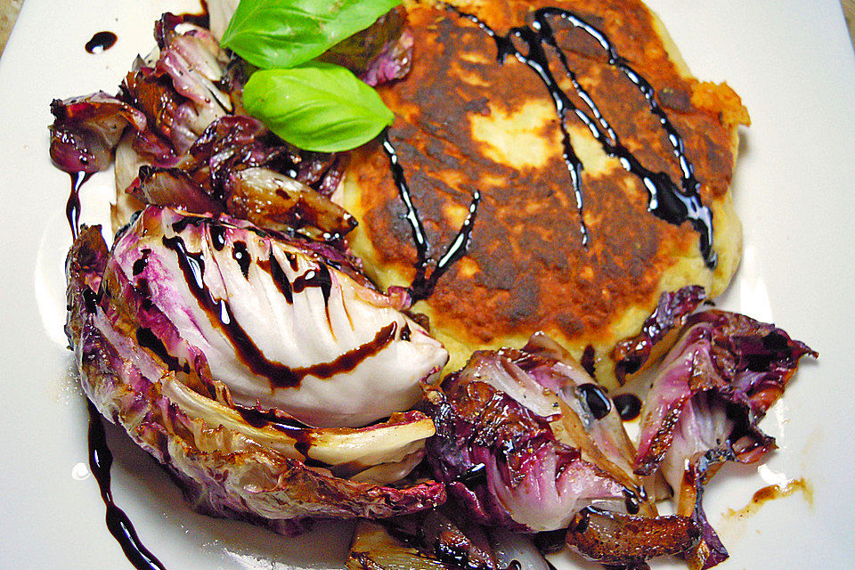Gebratener Radicchio Gebratener Radicchio