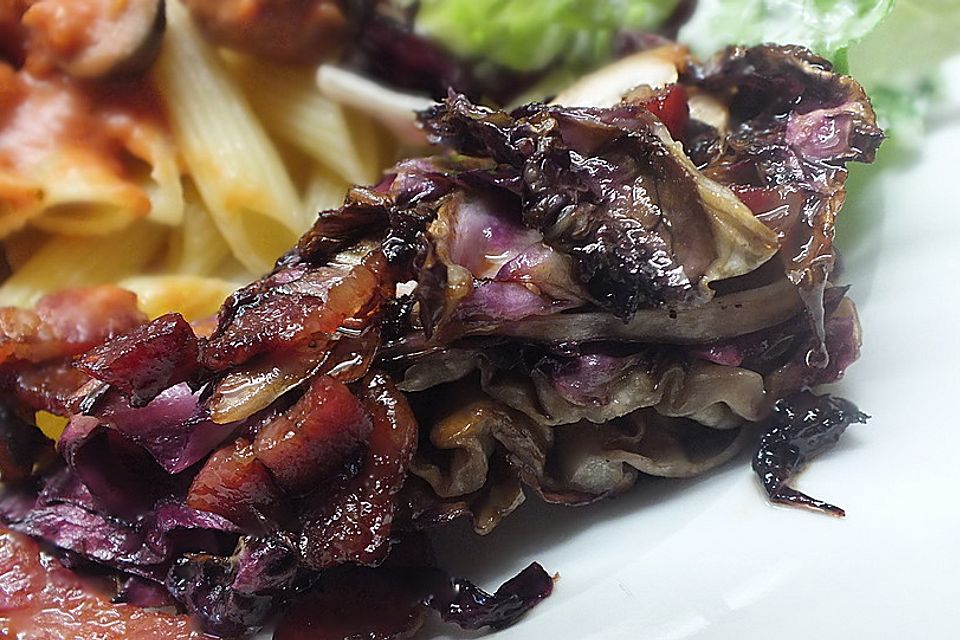 Gebratener Radicchio Gebratener Radicchio