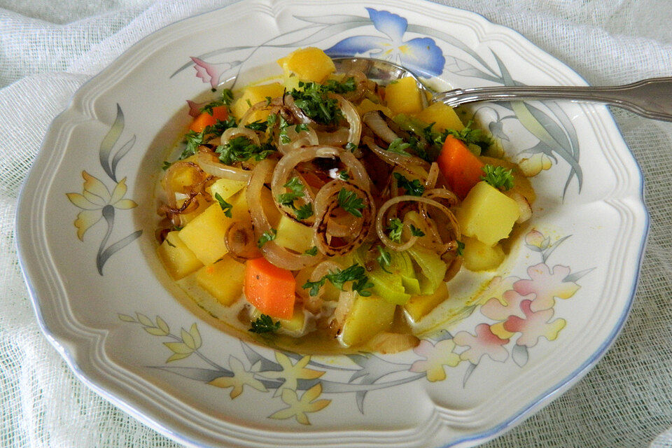 Vegetarischer Steckrübentopf