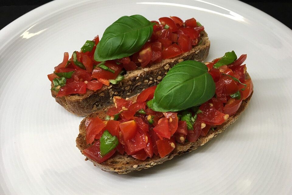 Bruschetta mit Tomaten