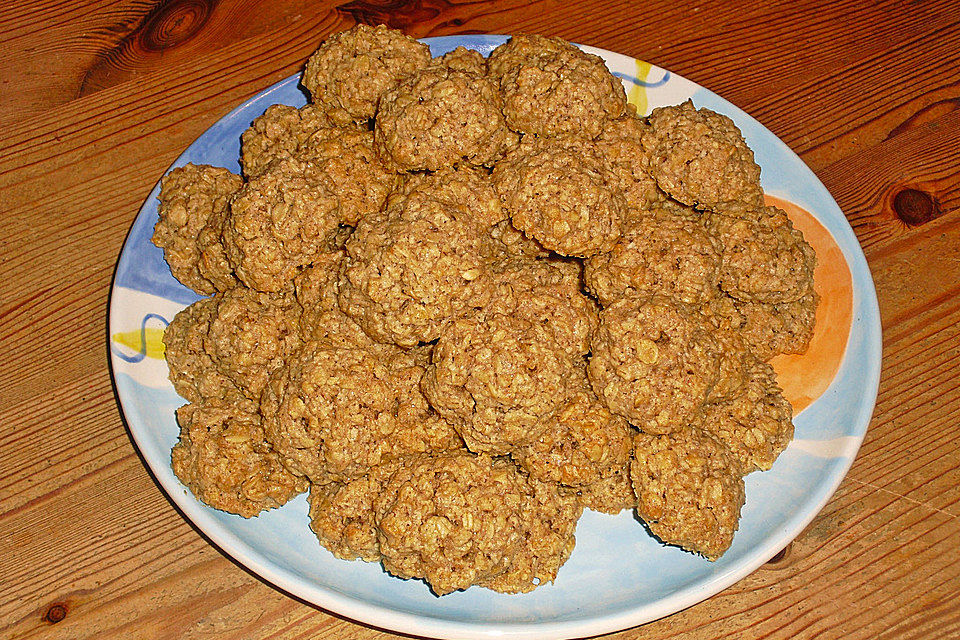 Haferflockenplätzchen nach meiner Oma