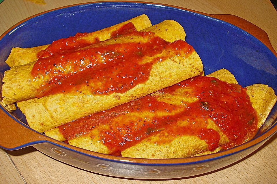 Enchiladas mit Käse