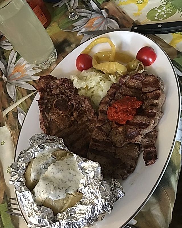 Lammkeulen - Steak