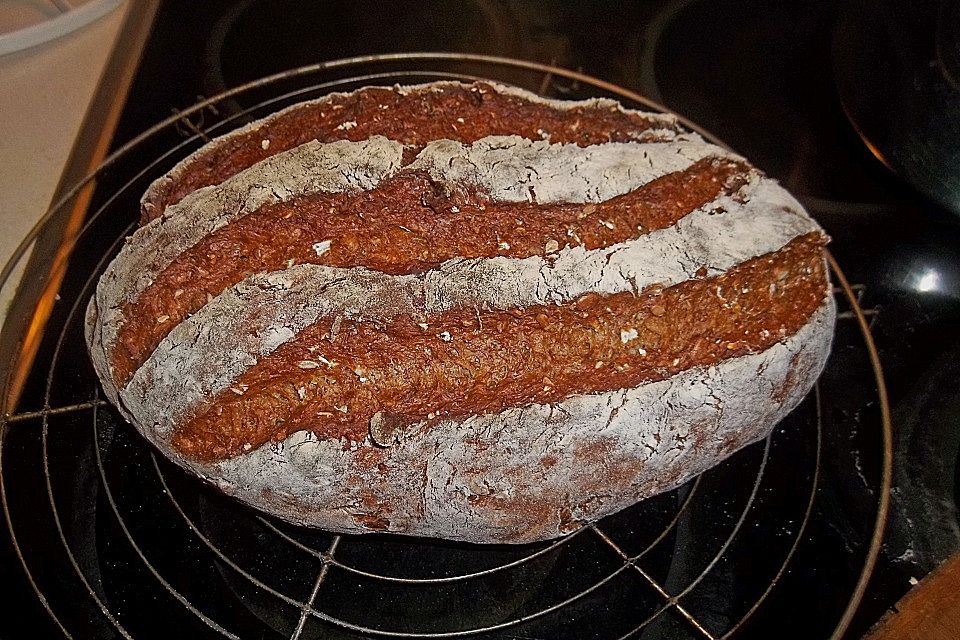 Wein - Zwiebel - Speck - Brot