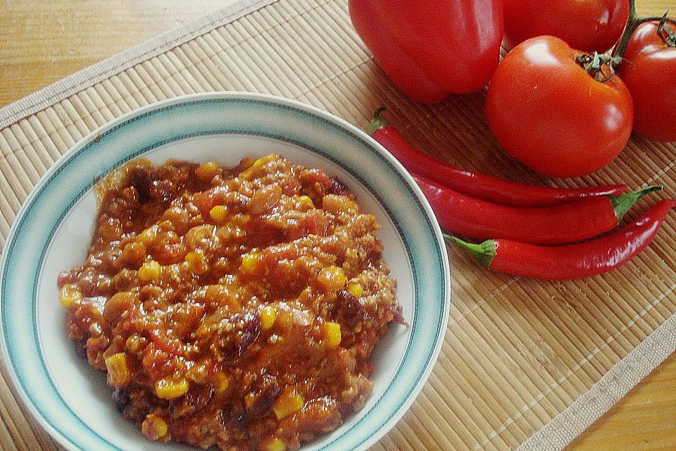 Unser Lieblings - Chili con carne mit dem gewissen Etwas