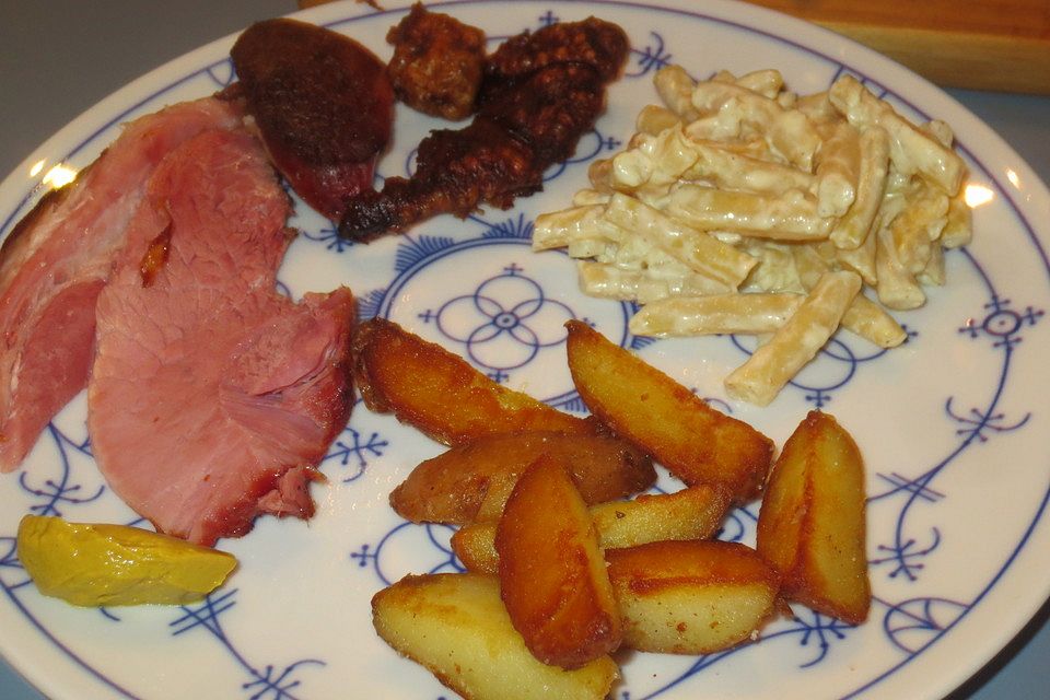 Würzige Kartoffelecken