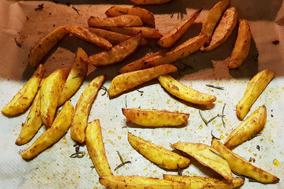 Würzige Kartoffelecken