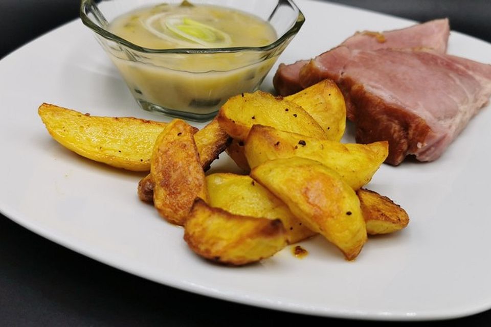Würzige Kartoffelecken