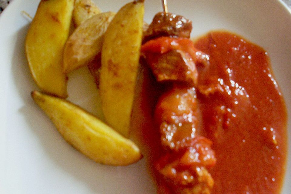 Würzige Kartoffelecken