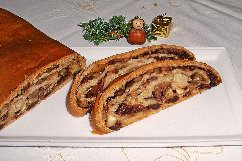 Früchte - Schokolade - Brot