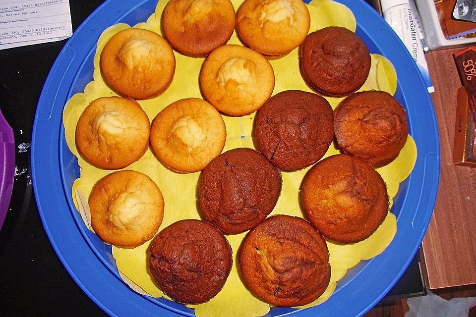 Schoko - Orangen - Muffins