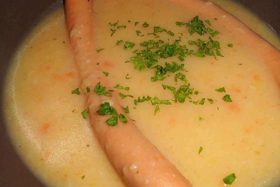 Kartoffelsuppe für Studenten und Singles