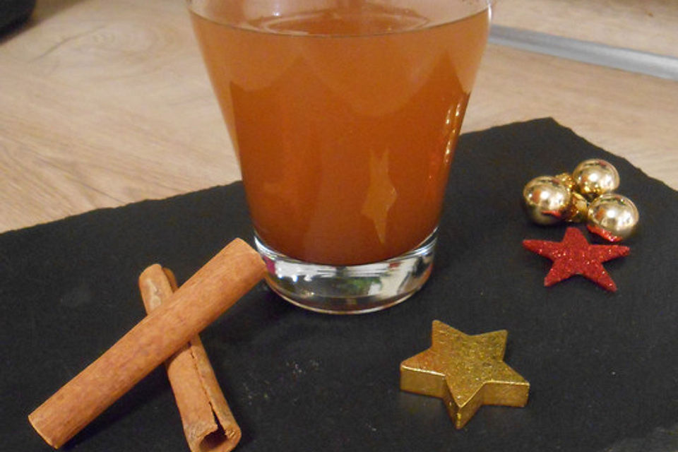 Weißer Glühwein