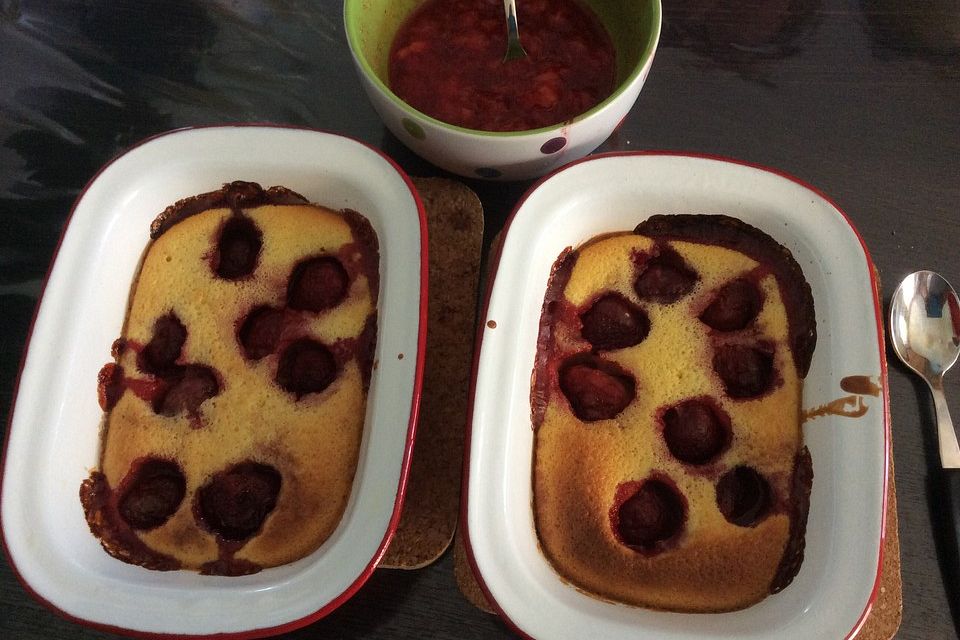 Clafoutis aux groseilles