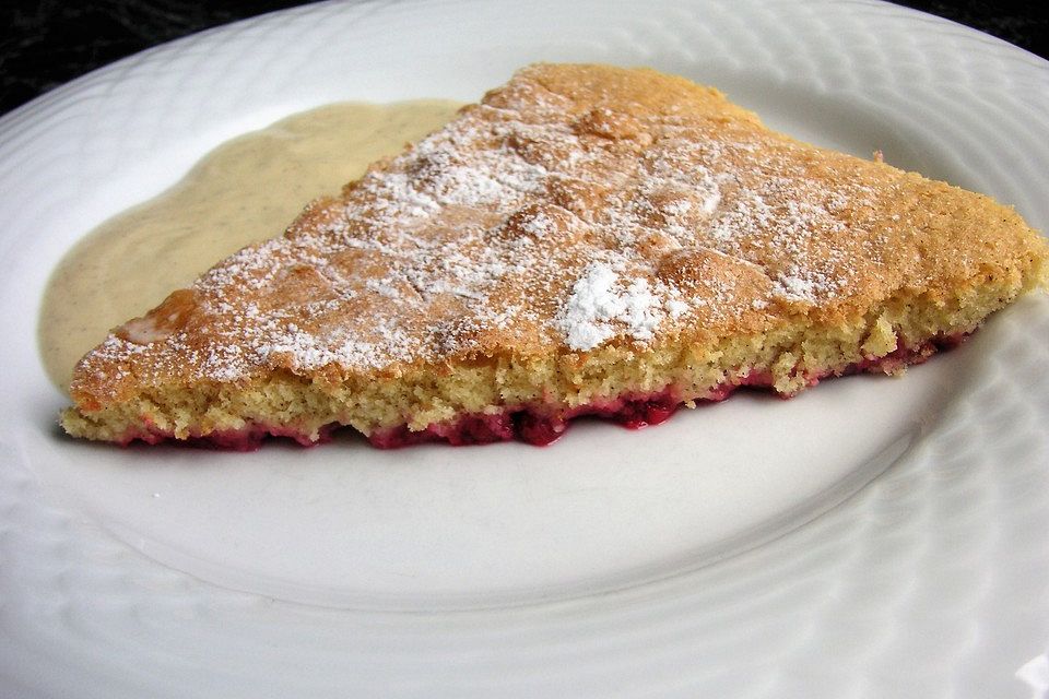 Clafoutis aux groseilles