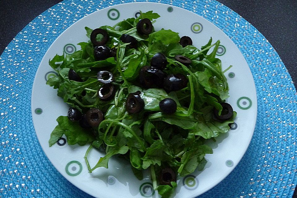 Rucola - Oliven - Salat