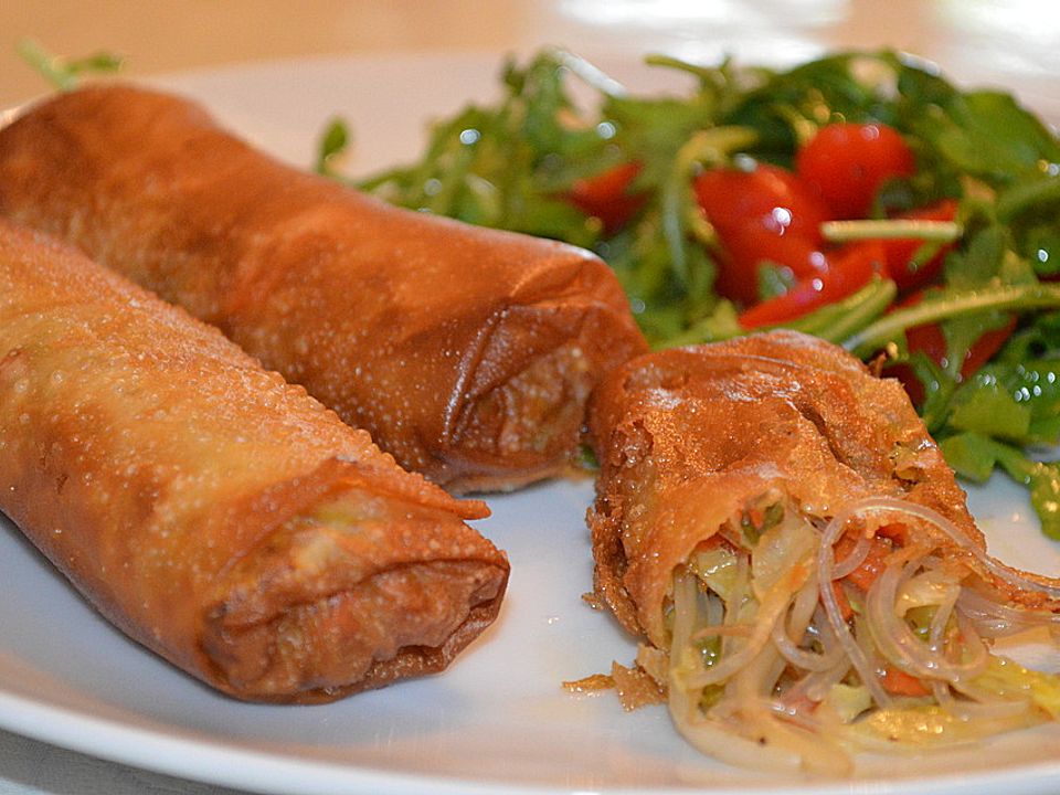 Vegetarische Frühlingsrollen von Nessie86 | Chefkoch