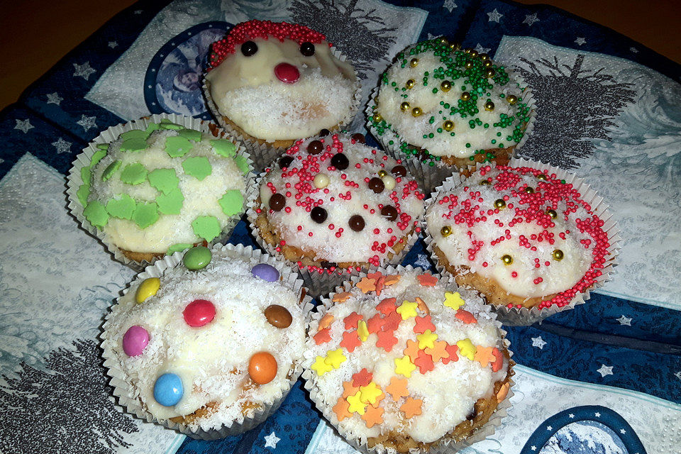 Weihnachtsmuffins