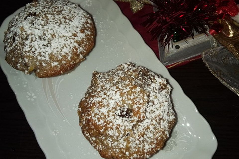 Weihnachtsmuffins