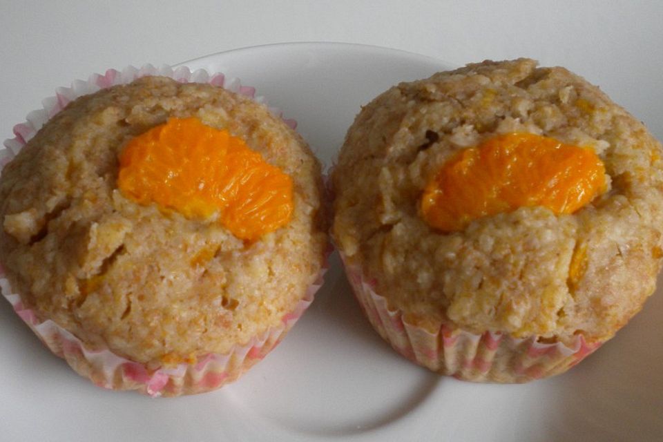 Mandarinen - Kokos - Muffins