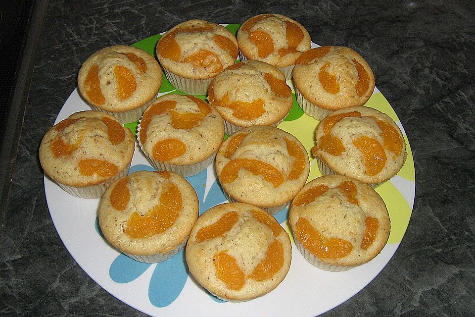 Mandarinen - Kokos - Muffins