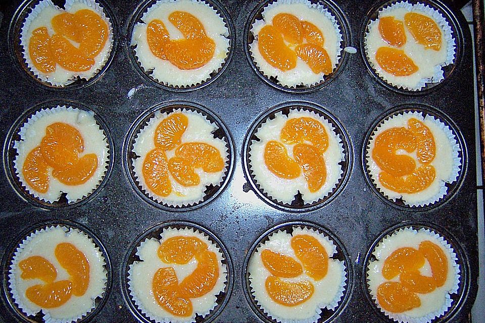 Mandarinen - Kokos - Muffins