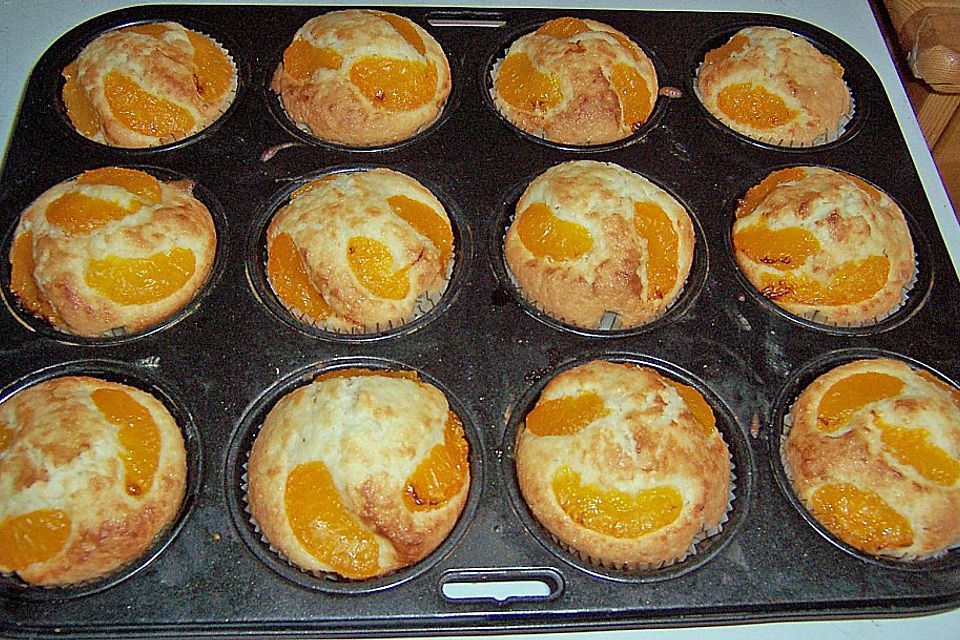 Mandarinen - Kokos - Muffins