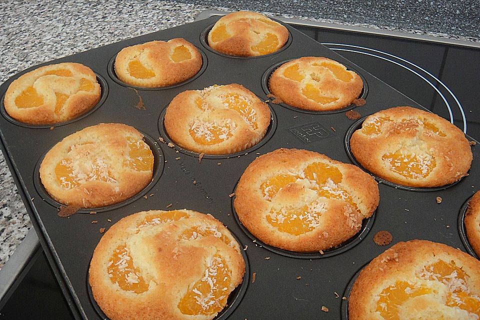 Mandarinen - Kokos - Muffins