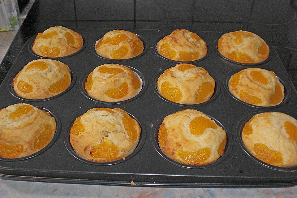 Mandarinen - Kokos - Muffins