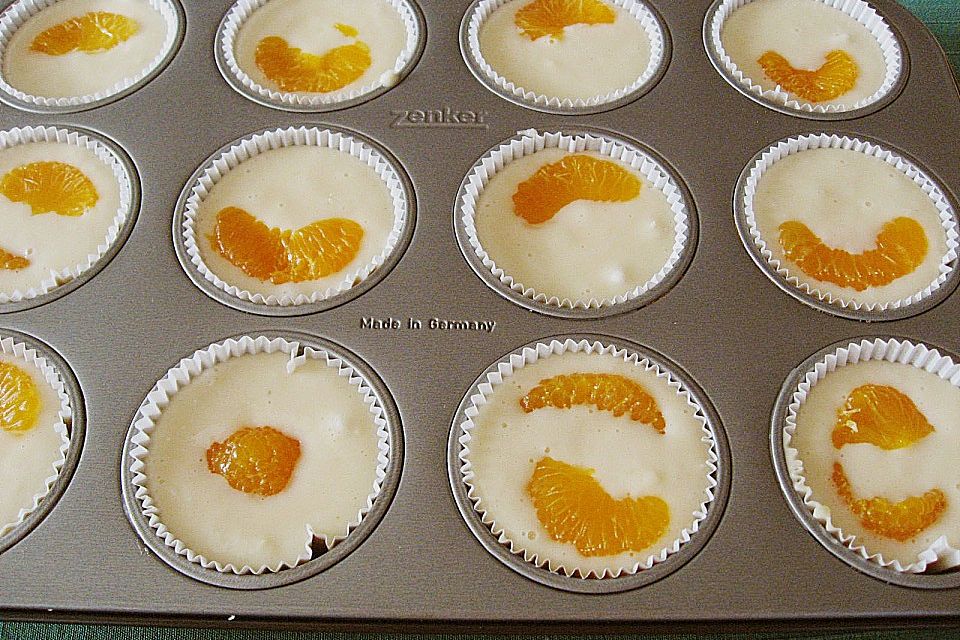 Mandarinen - Kokos - Muffins