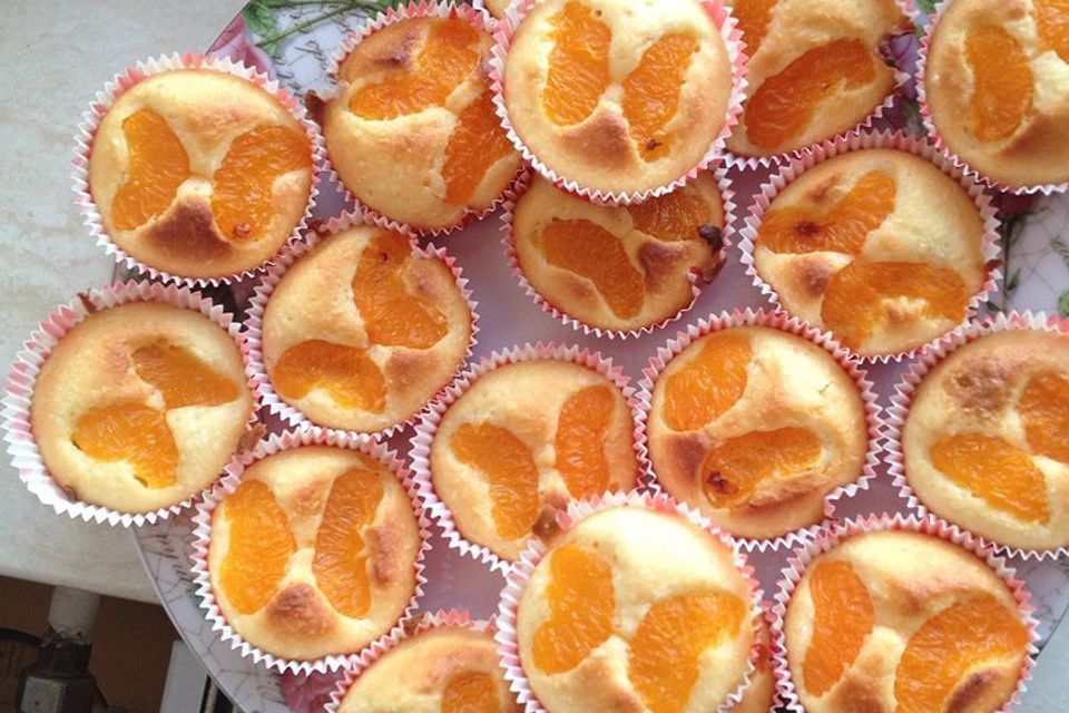 Mandarinen - Kokos - Muffins