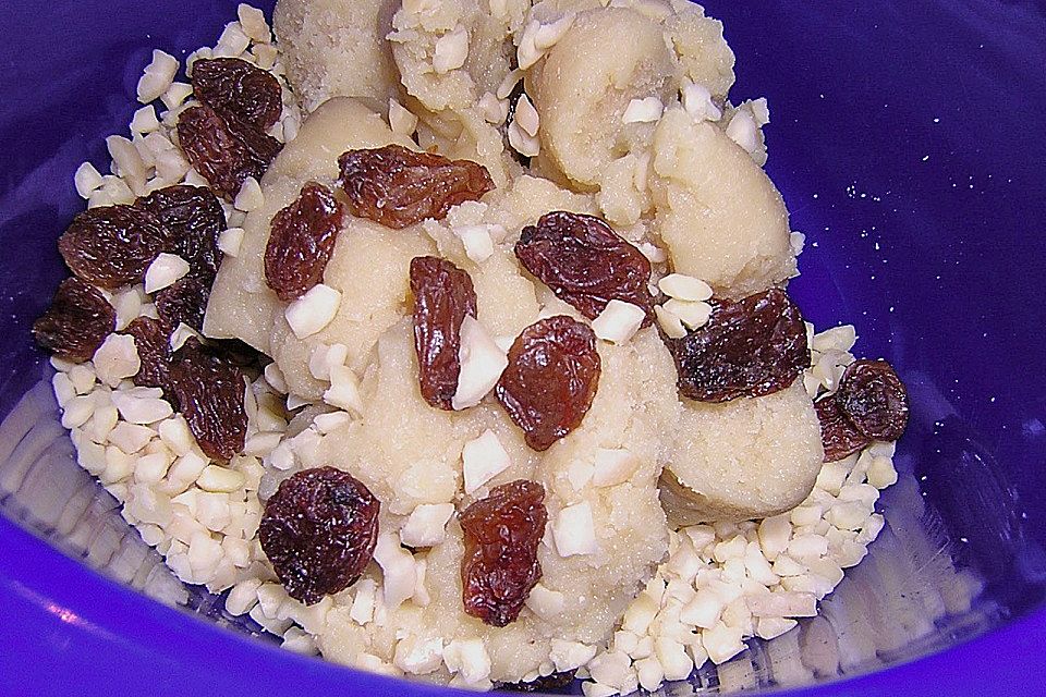 Marzipan Bratäpfel mit Vanillesoße